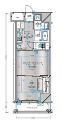 シティインデックス武蔵小山の物件間取画像